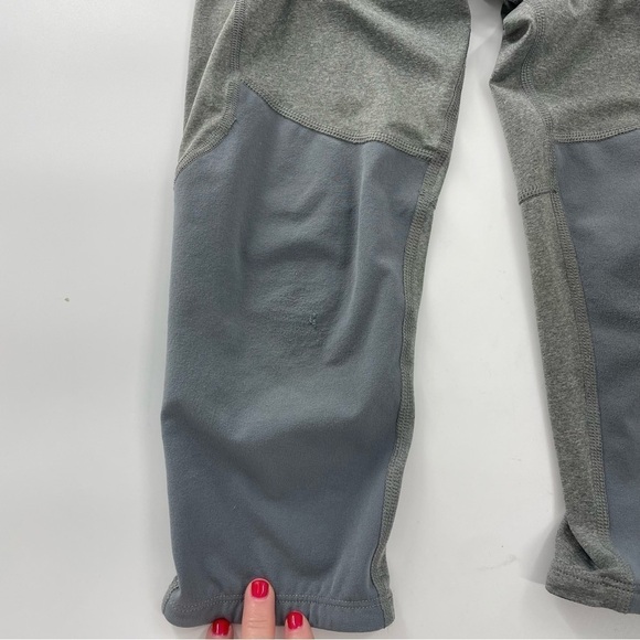 Men’s Nike Pro Dri Fit Grey Youth Training Tights Leggings Athletic Pants M - Picture 3 of 8